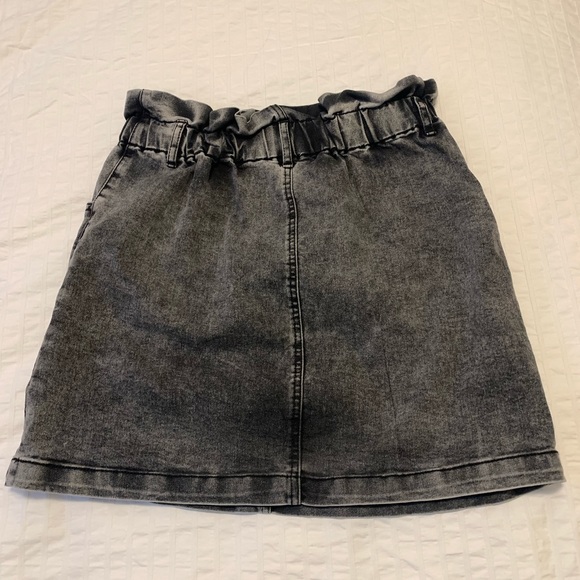 Black Denim Skirt - Picture 2 of 2